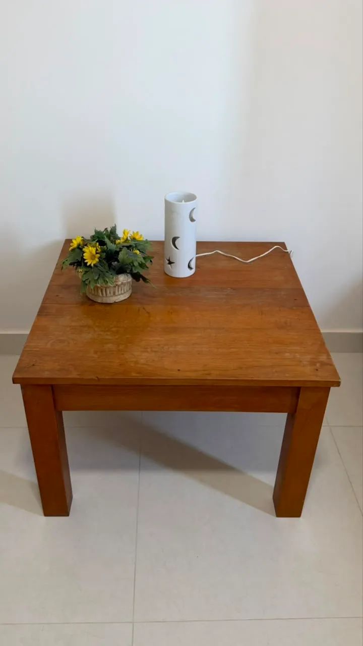Conjunto camas solteiro madeira maciça + mesa - Foto 4