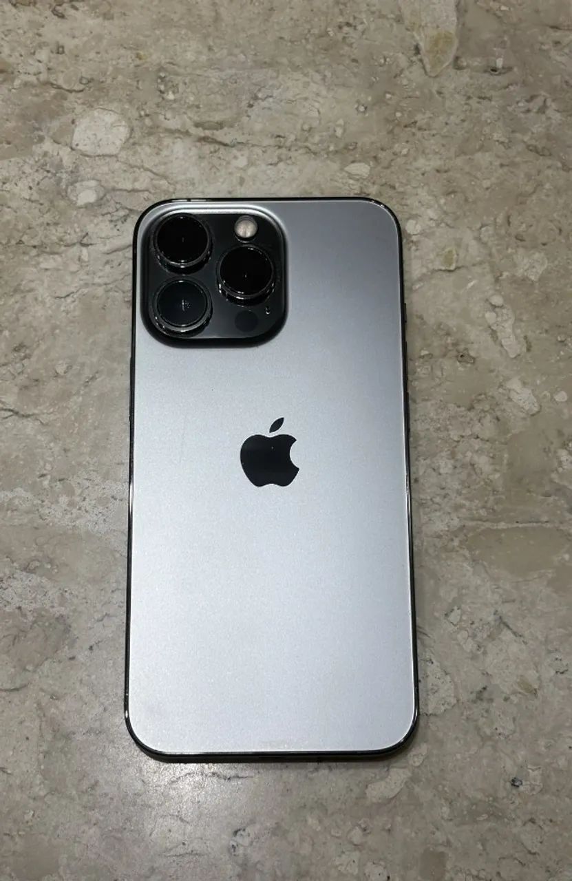iPhone 13 Pro 256GB Prata (Silver) - Ótimo estado - Celulares e