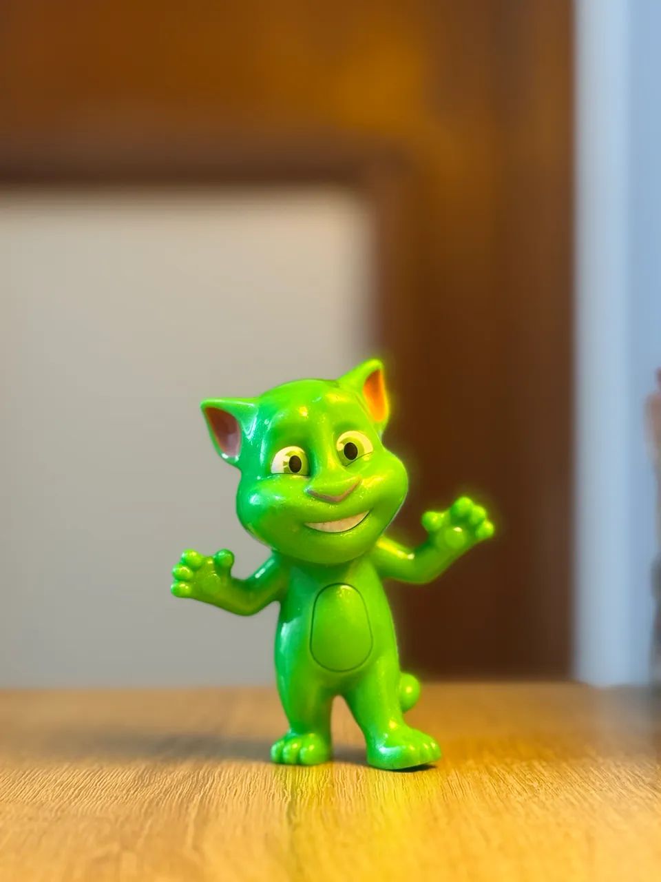 boneco talking tom mcdonalds verde