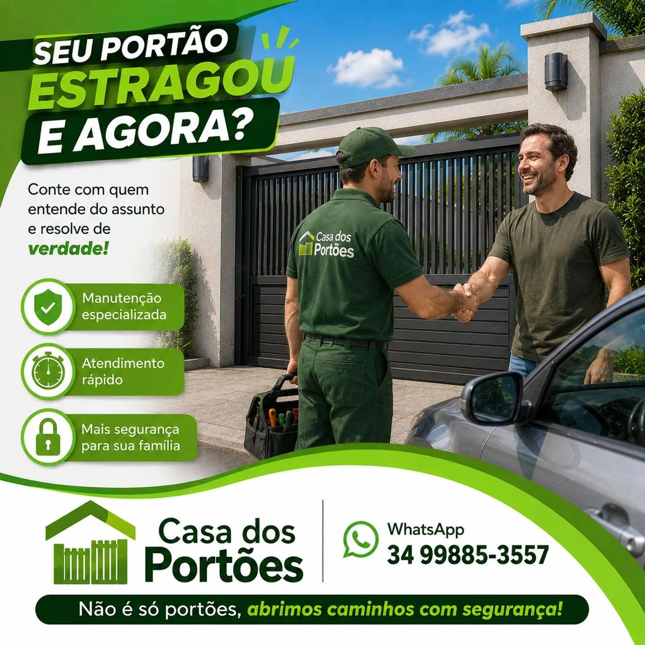 Oficina de motor de portão eletrônico - Foto 2