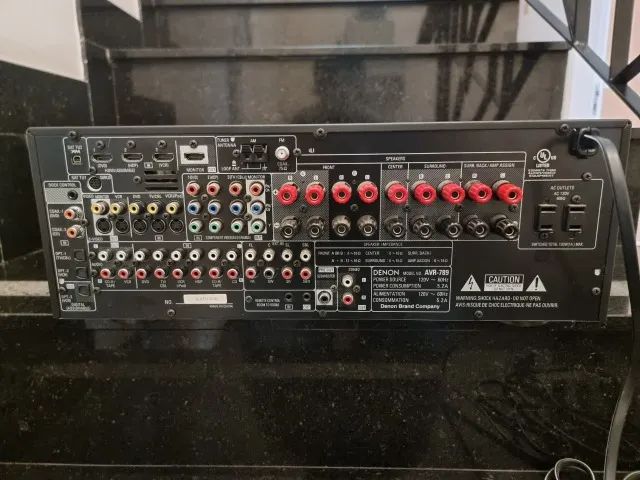 Receiver Denon-789 - Ler descrição - Foto 3