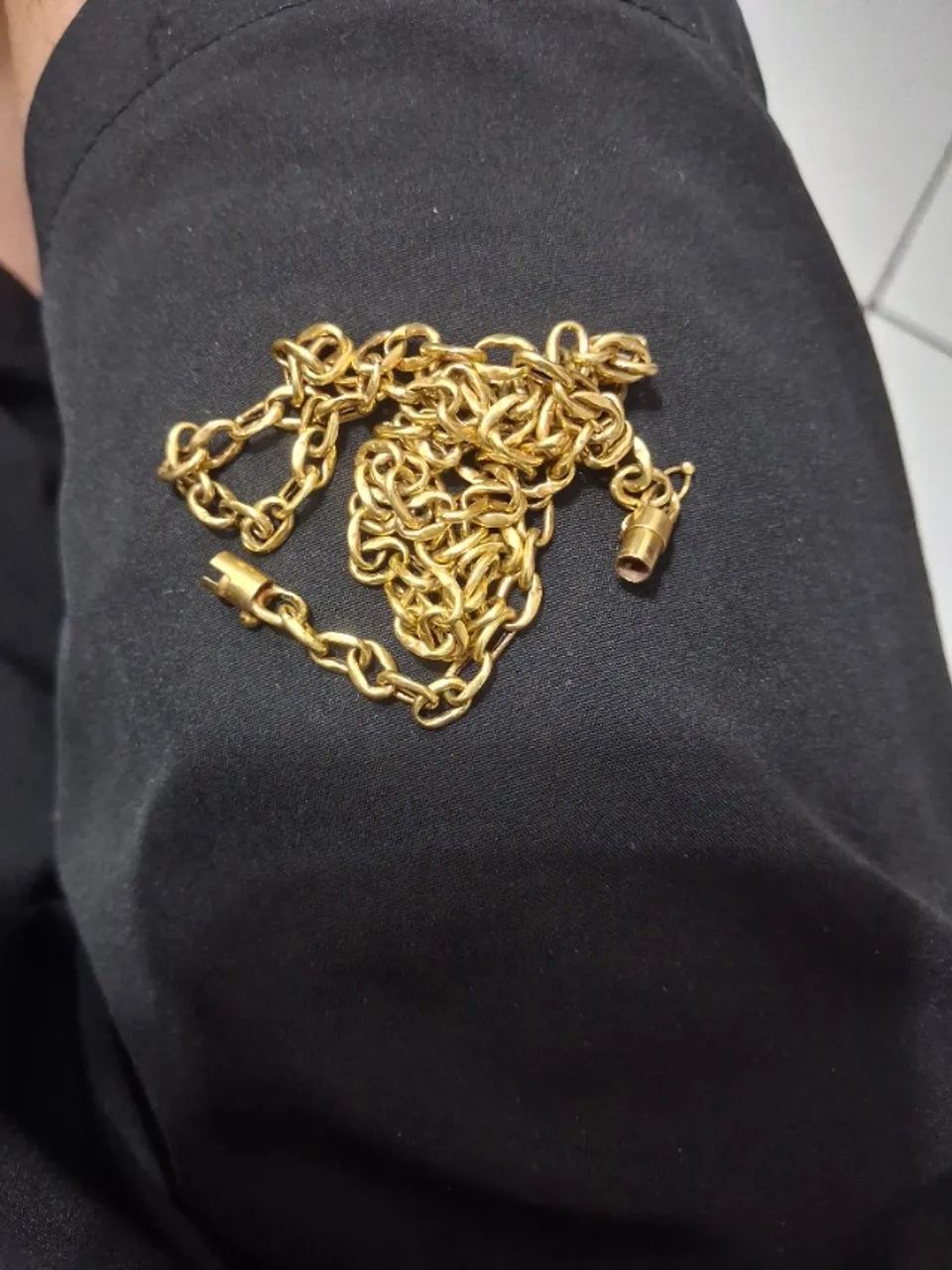 Cordão de ouro 18k - Foto 5