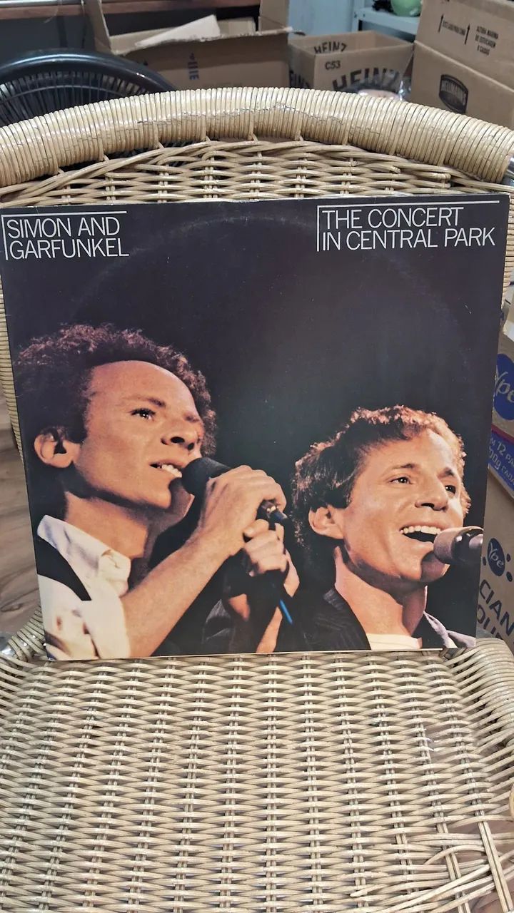 disco de vinil Simon & Garfunkel The Concert in Central Park