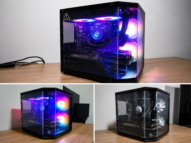 RYZEN 7 8700F RX 7600 TRIPLE FAN