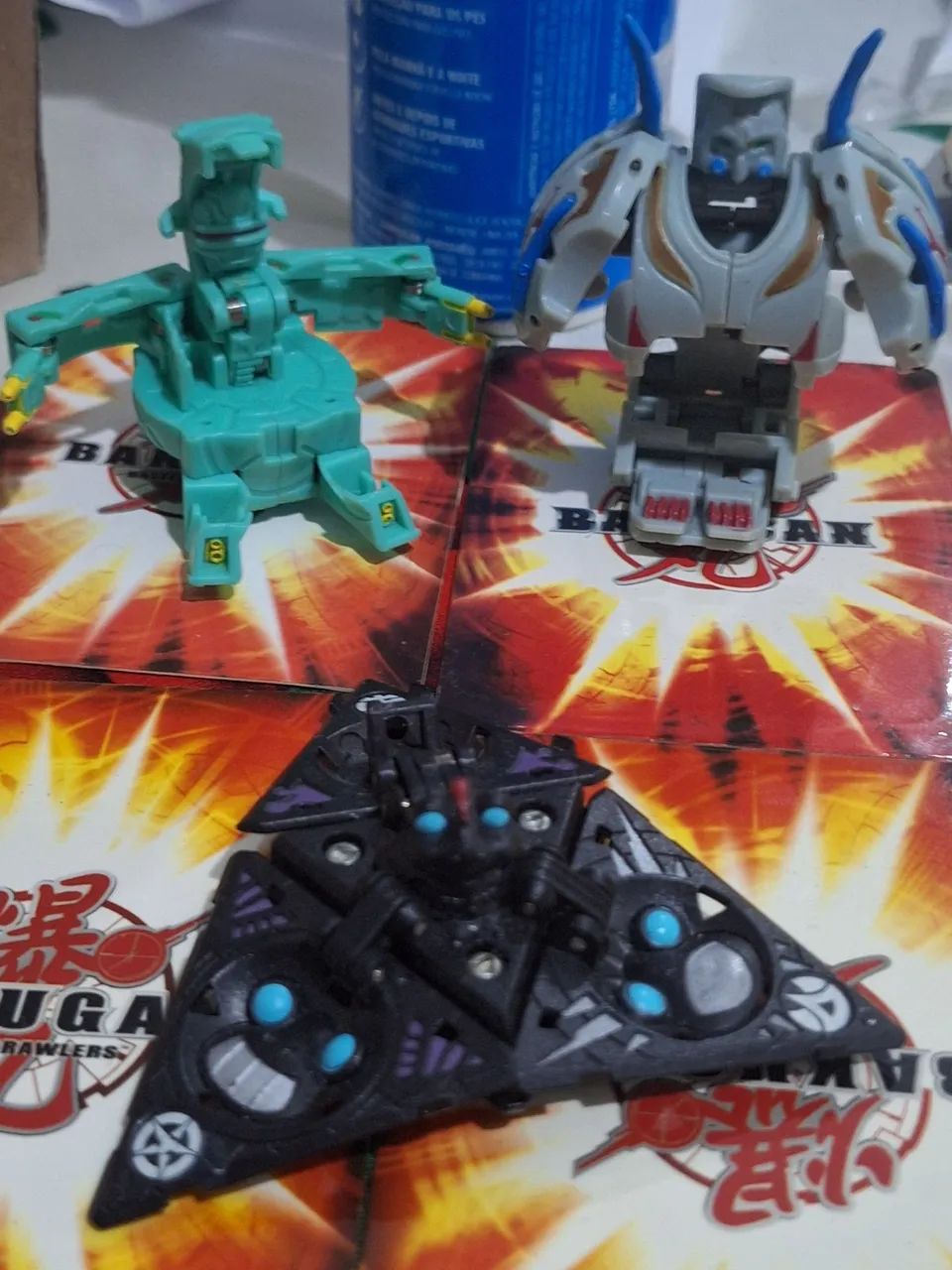 Kit 3 bakugans Traps originais!