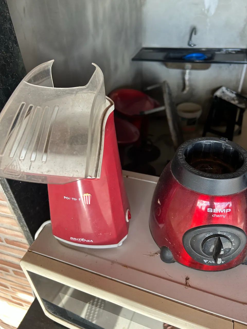 microondas, pipoqueira e base de liquidificador  - Foto 2