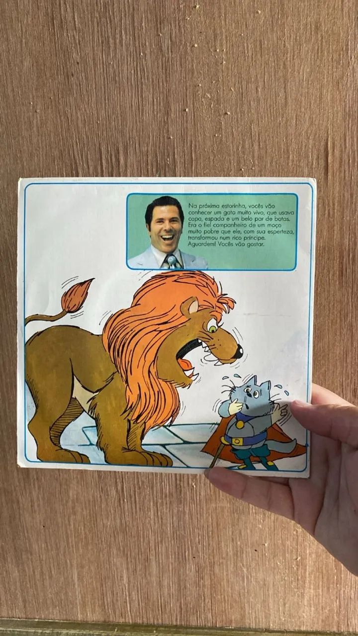 Compacto disquinho de vinil João e Maria historinhas do Silvio Santos - Foto 2