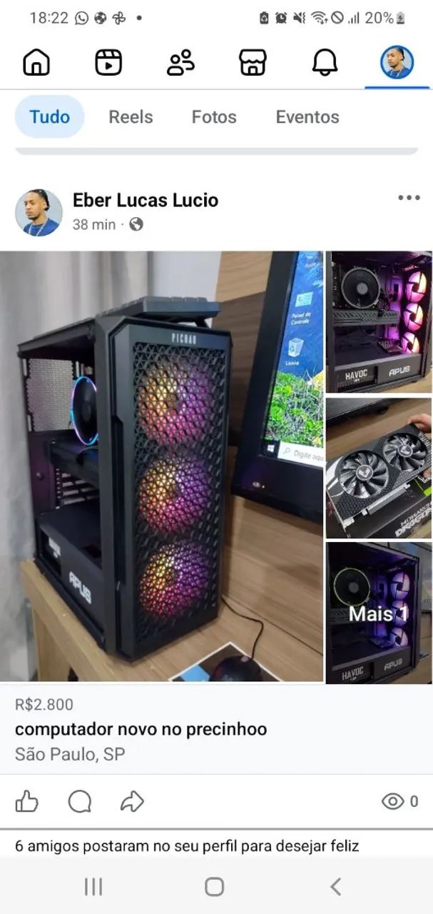 Pc gamer/novo - Foto 5