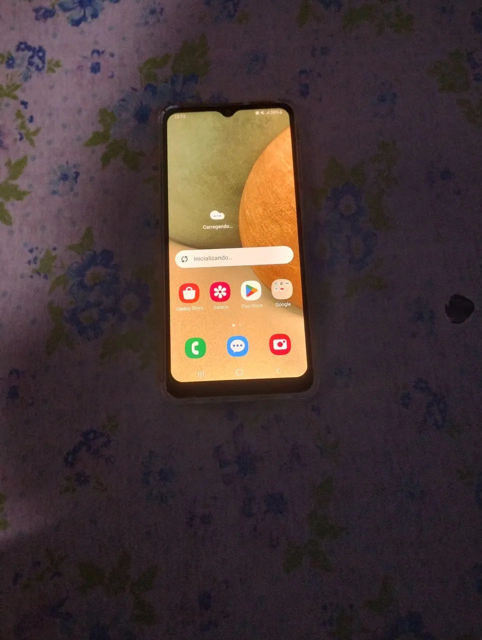 Celular Samsung a 12 semi novo 