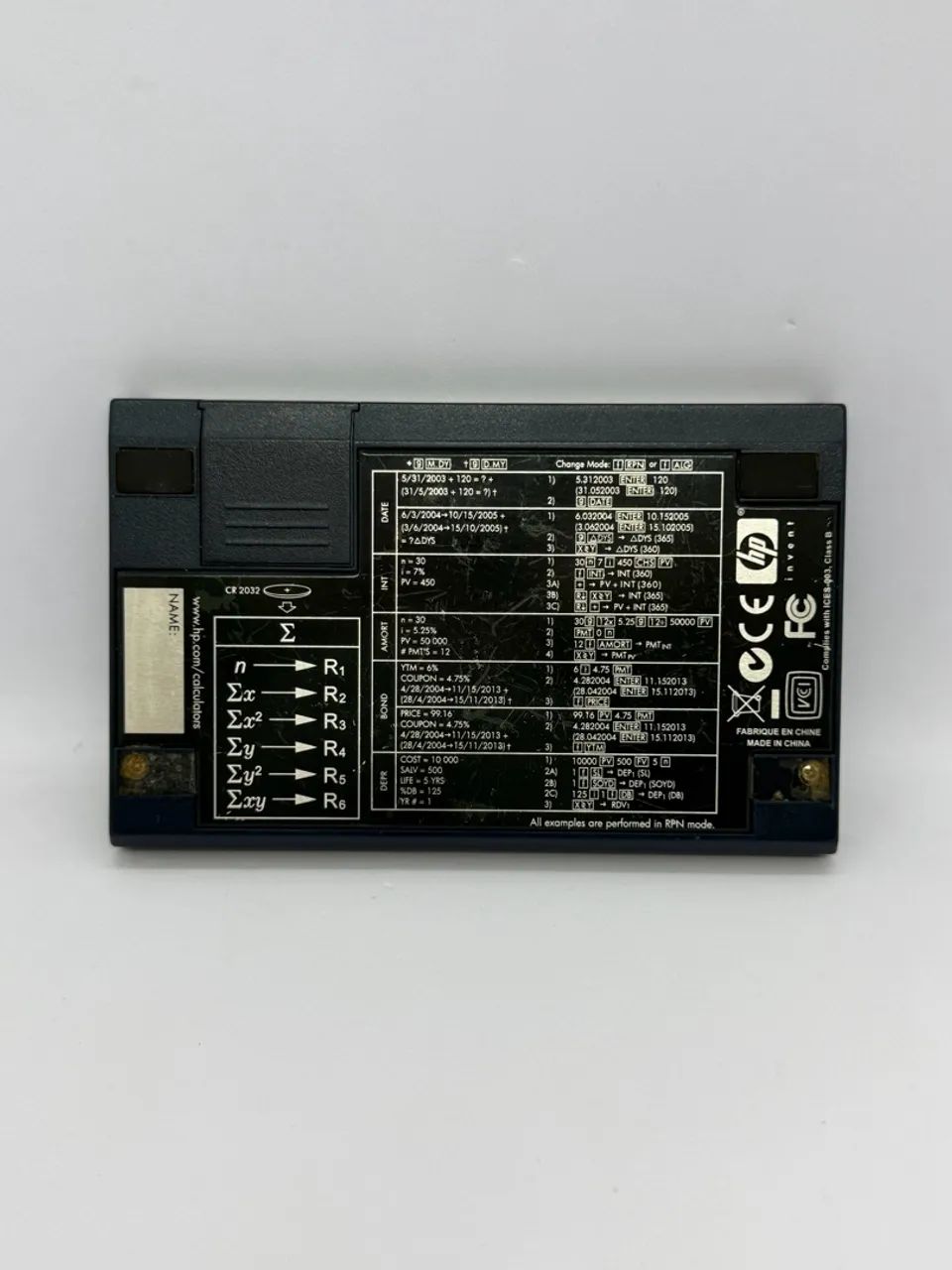 Calculadora Financeira HP 12C Prestige - Funcionando - Foto 2