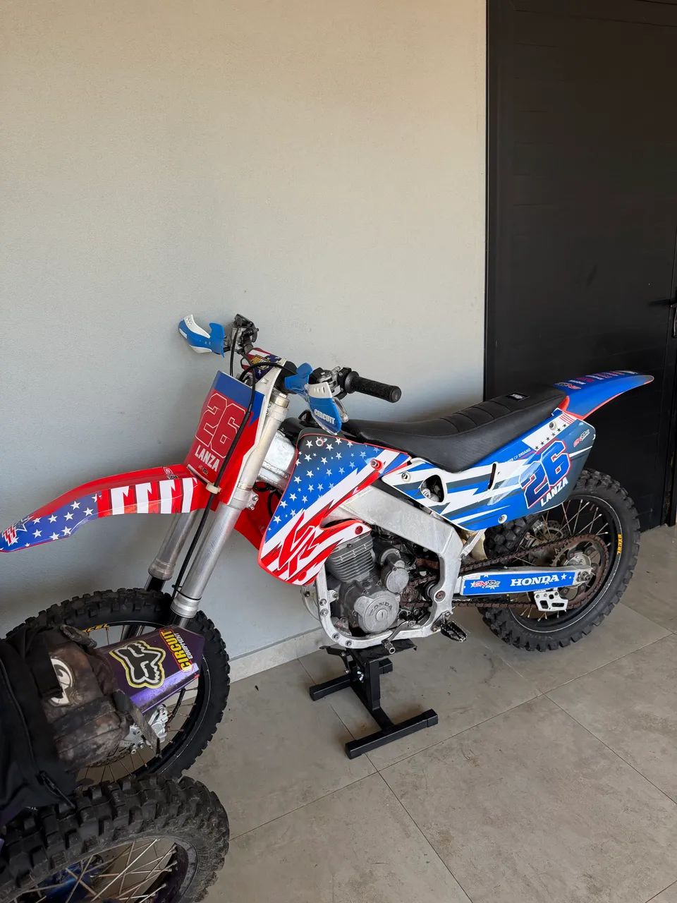 Cr 250 com motor 200 - Foto 4