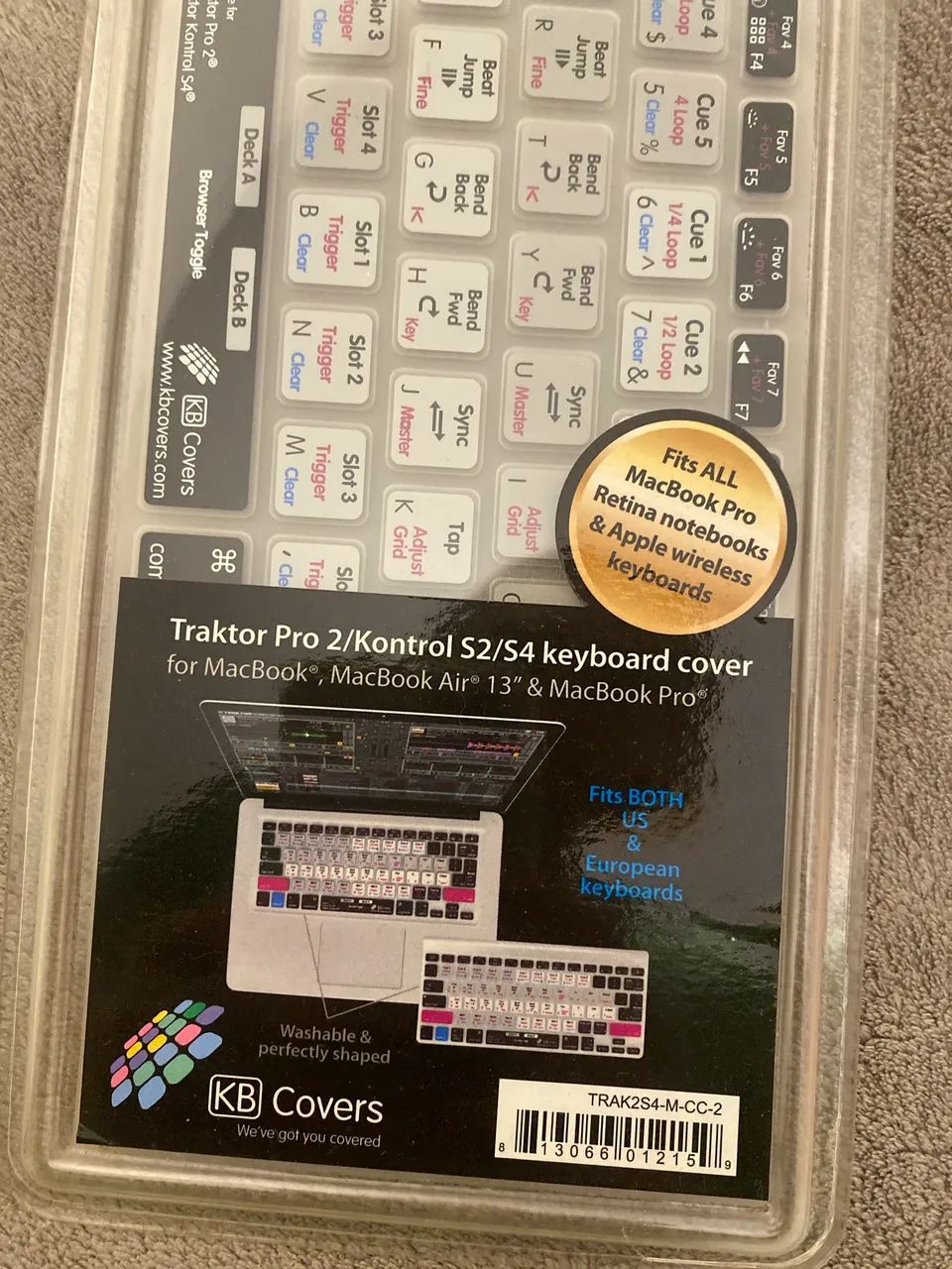 Capa de teclado para macbook Traktor pro 2 e Kontr S2/S4 - Foto 3