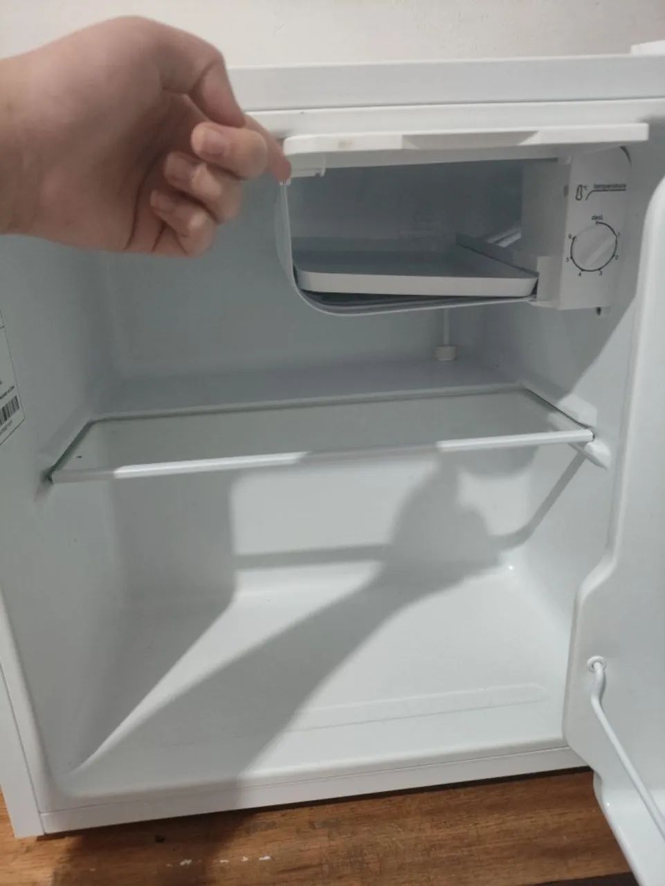 frigobar midea mrc06b1 45l branco - Foto 4