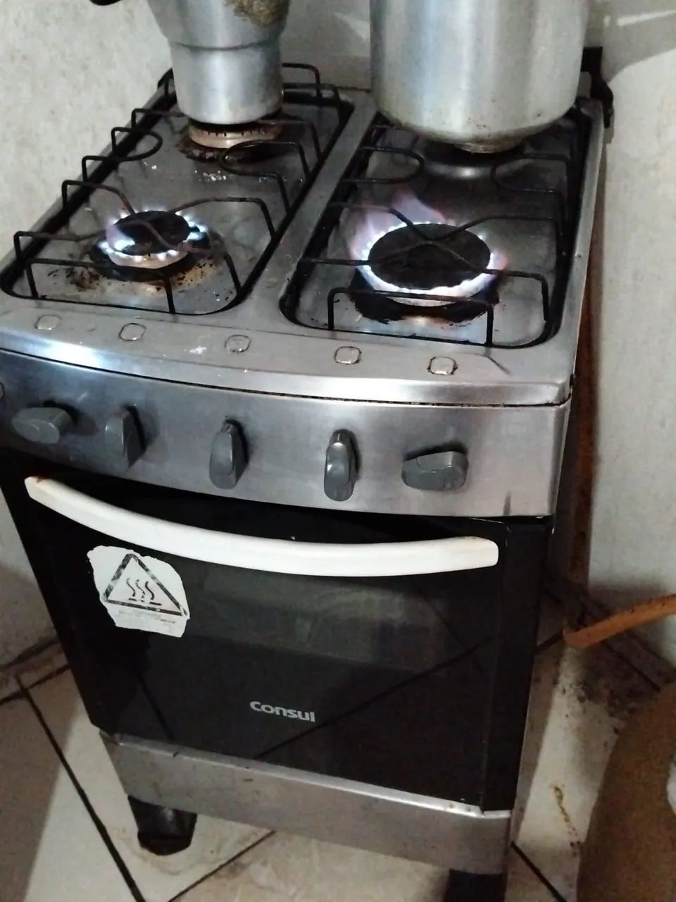 Vendo fogão prestando duas boca  - Foto 3