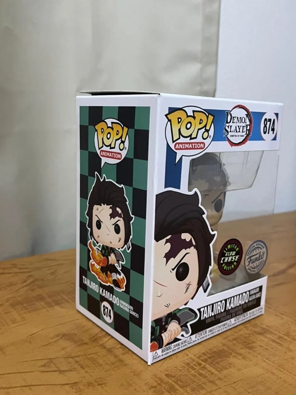 Funko Pop Animation ORIGINAL Tanjiro Kamado #874 - Foto 4