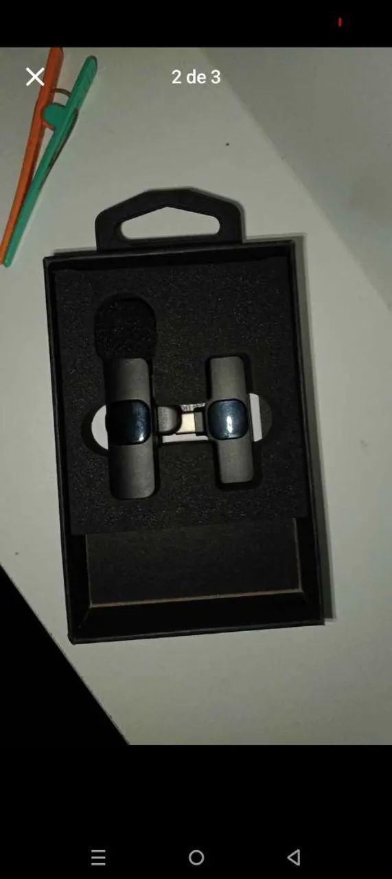 Microfone Lapela (Wireless Microphone)