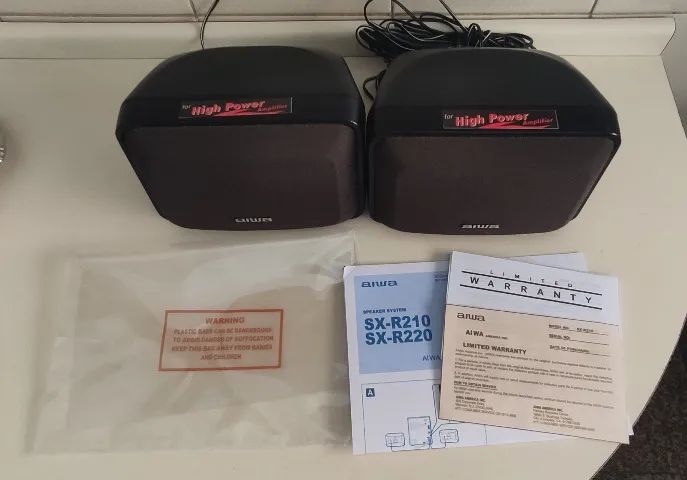 Caixinhas Aiwa Sx R 210