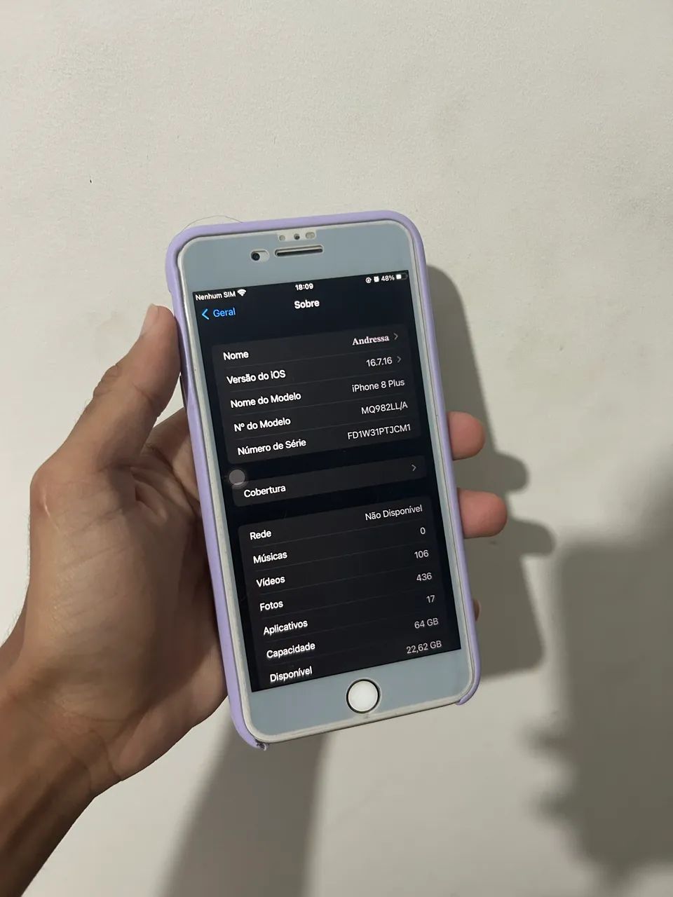 iPhone 8 Plus rose gold, tem conversa no valor!! - Foto 3