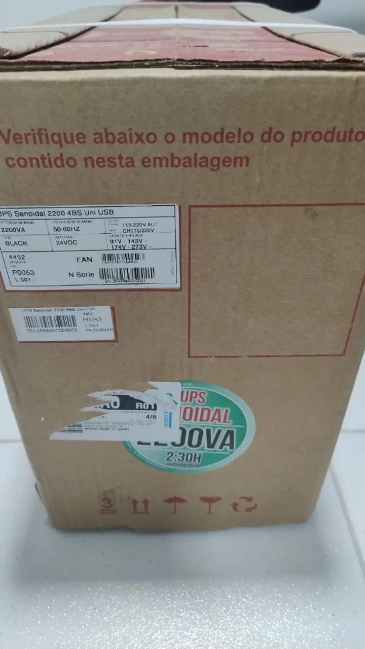 Nobreak TS Shara 2.2 senoidal  - Foto 3