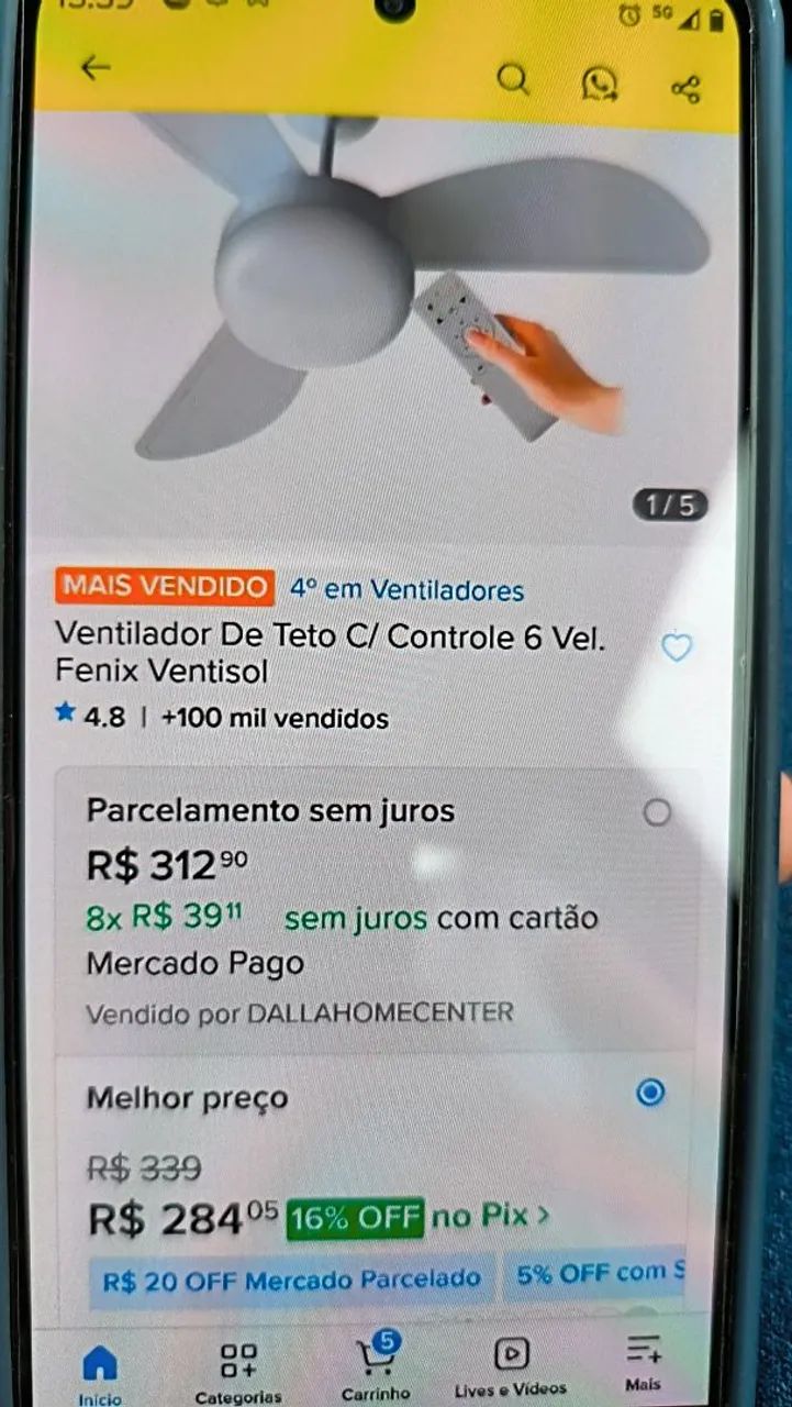 Vendo ventilador  - Foto 3