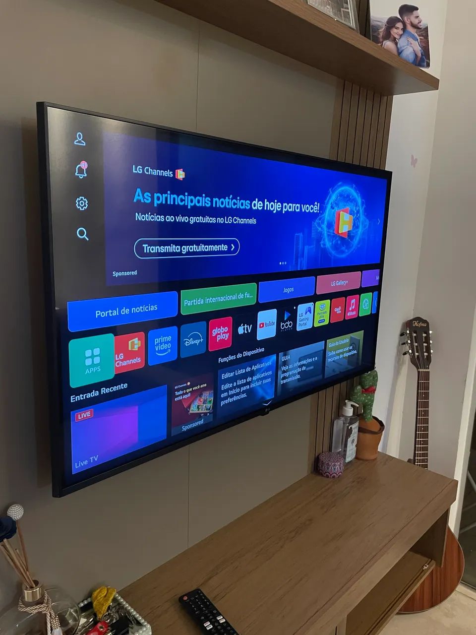 TELEVISÃO LG 43 polegadas. Novíssima.  - Foto 5