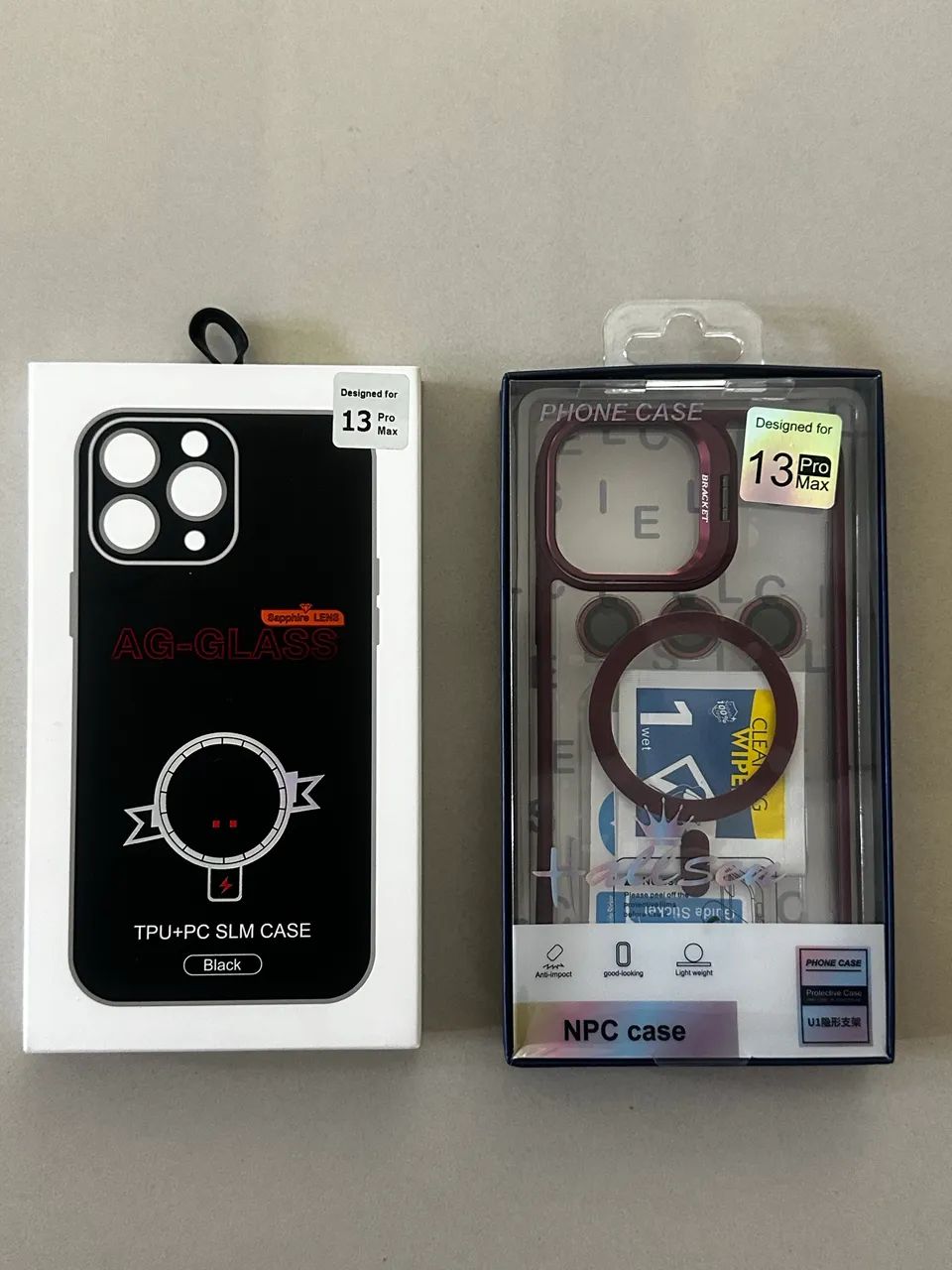 2 Capas novas e modernas para iPhone 13 Pro Max