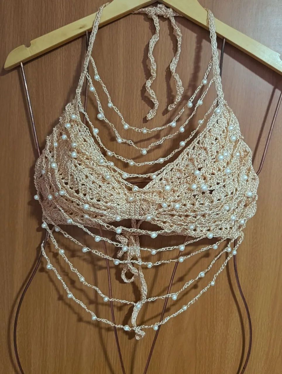 Top em crochê  - Foto 3