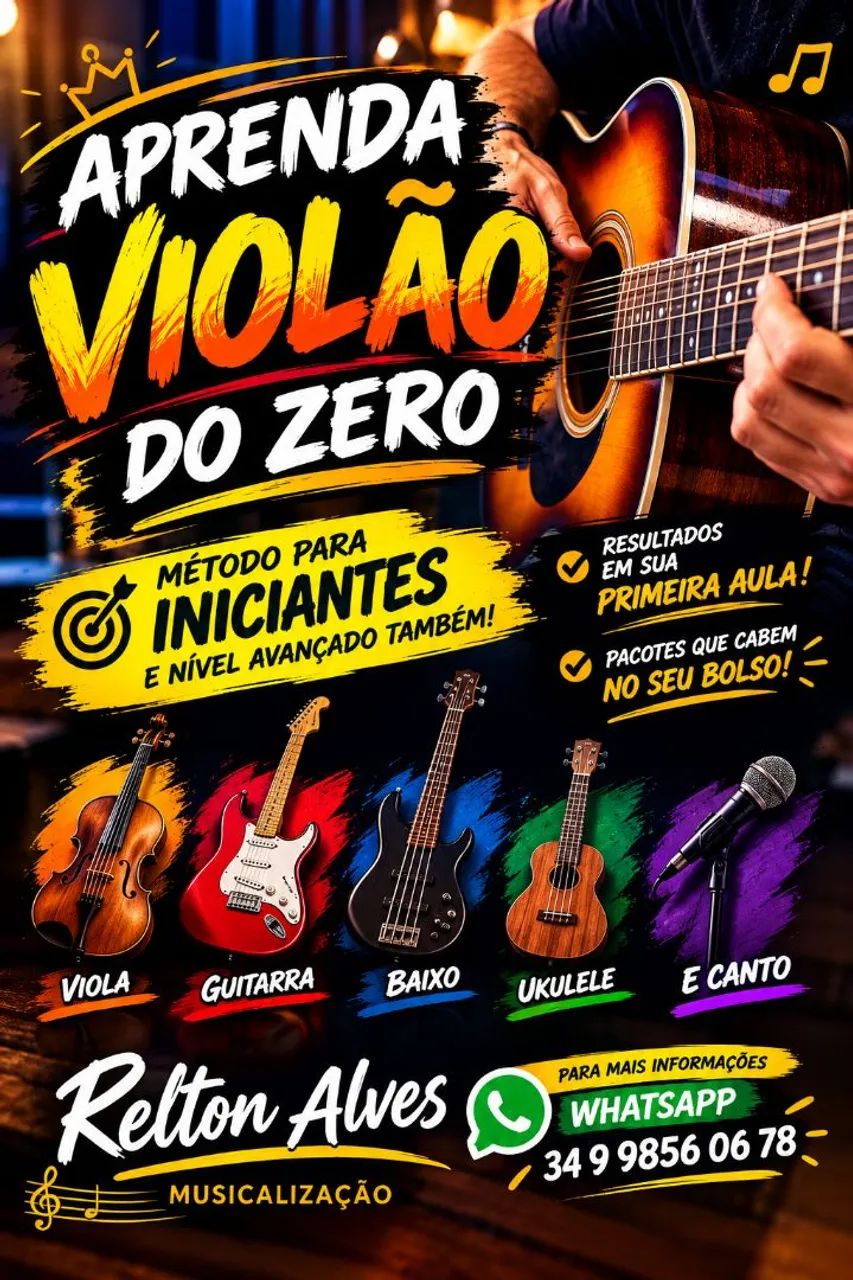 Curso Aprenda Violão HOJE! - Foto 2