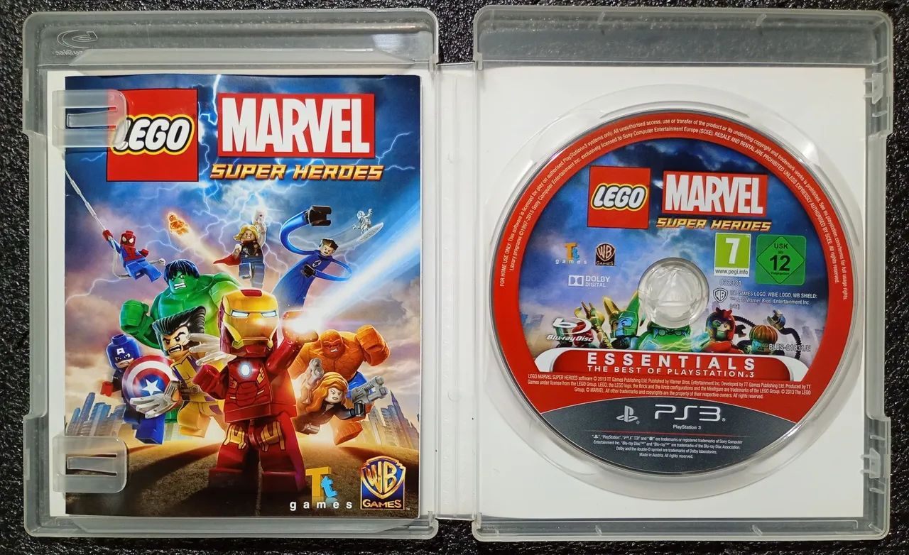 Lego Marvel super heroes ps3 usado  - Foto 2