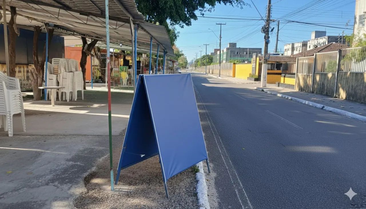 Vendo cavalete para propaganda 