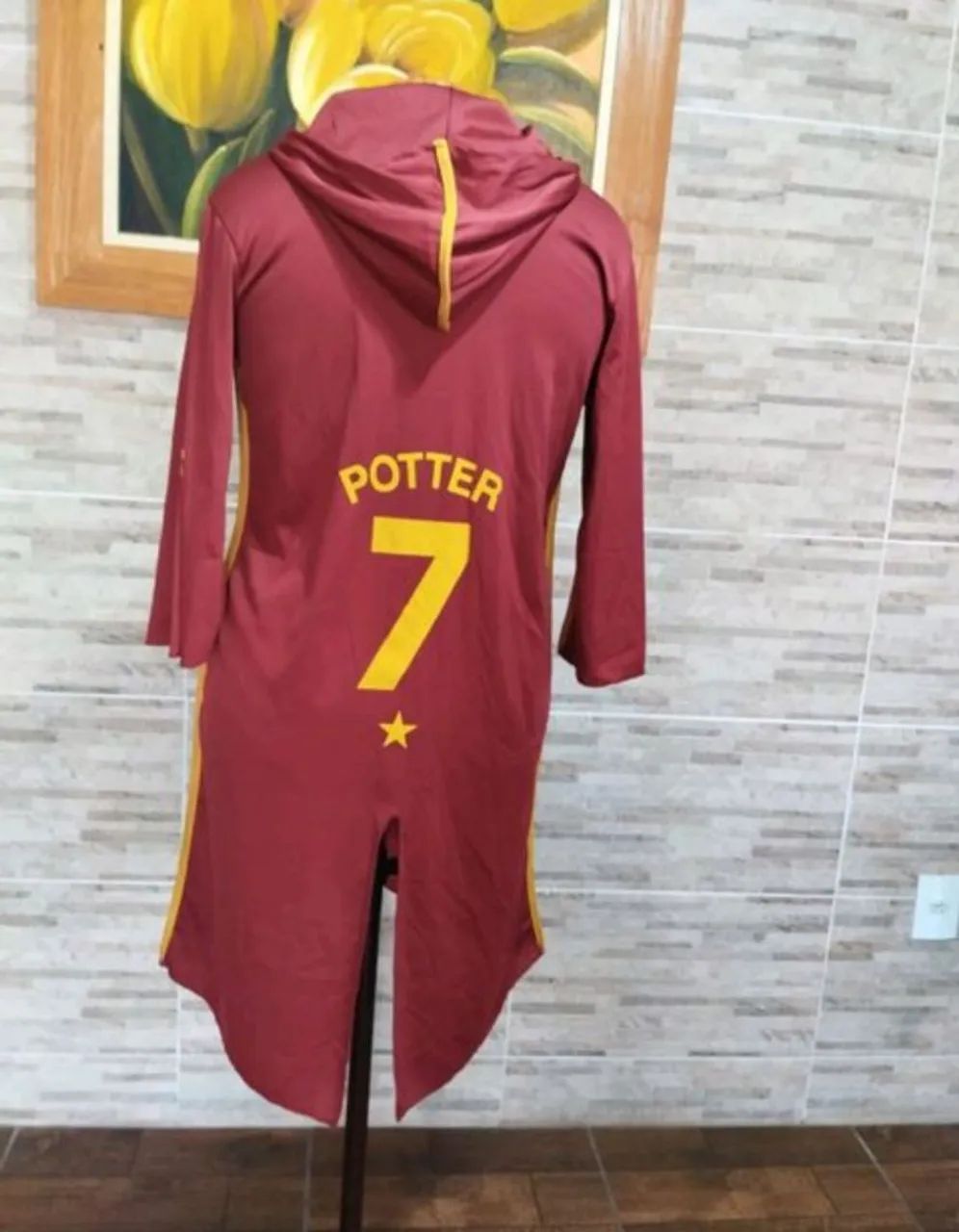 Roupa de quadriboll Harry Potter 