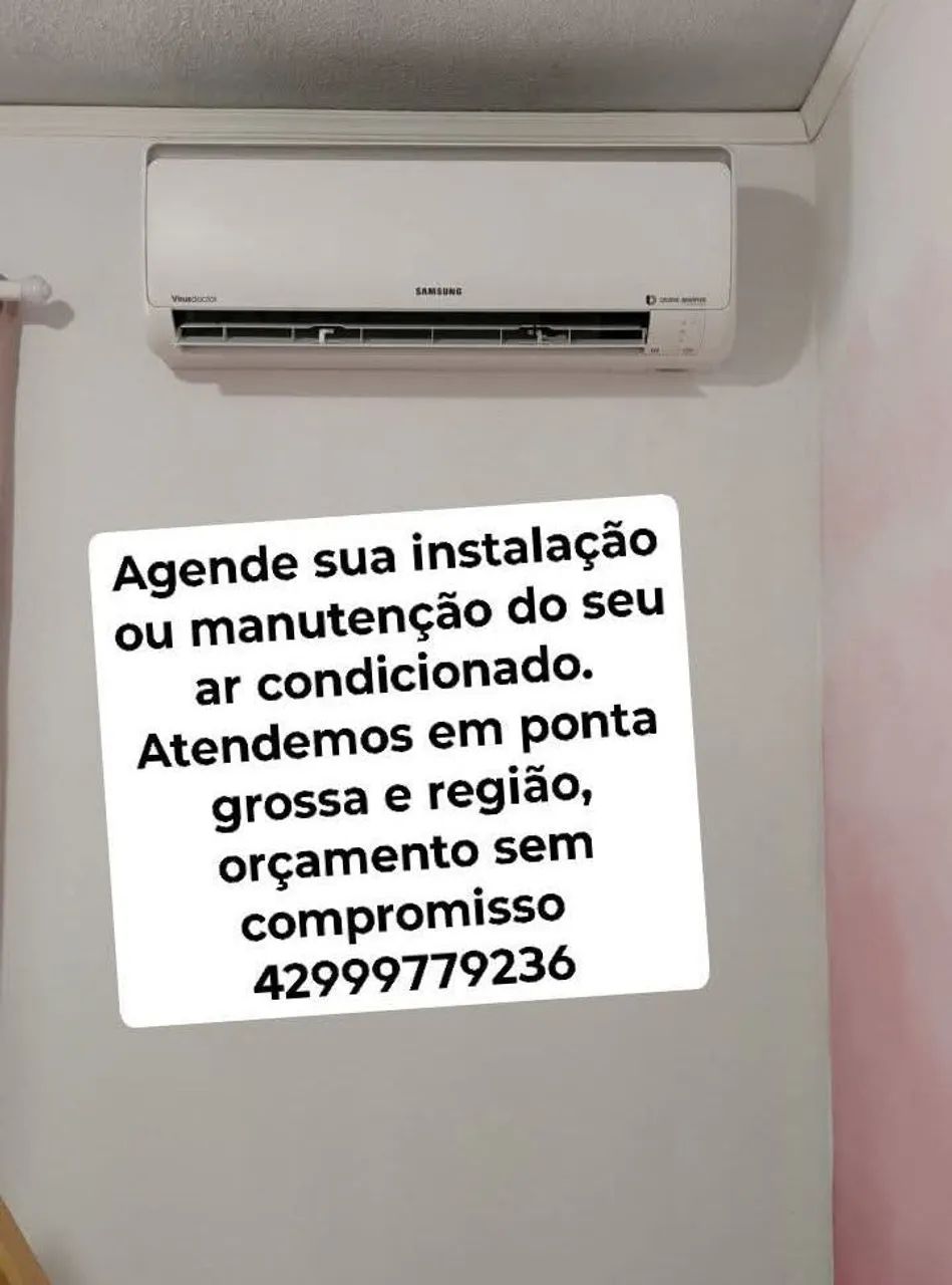 Ar condicionado manutenção e Instalação 