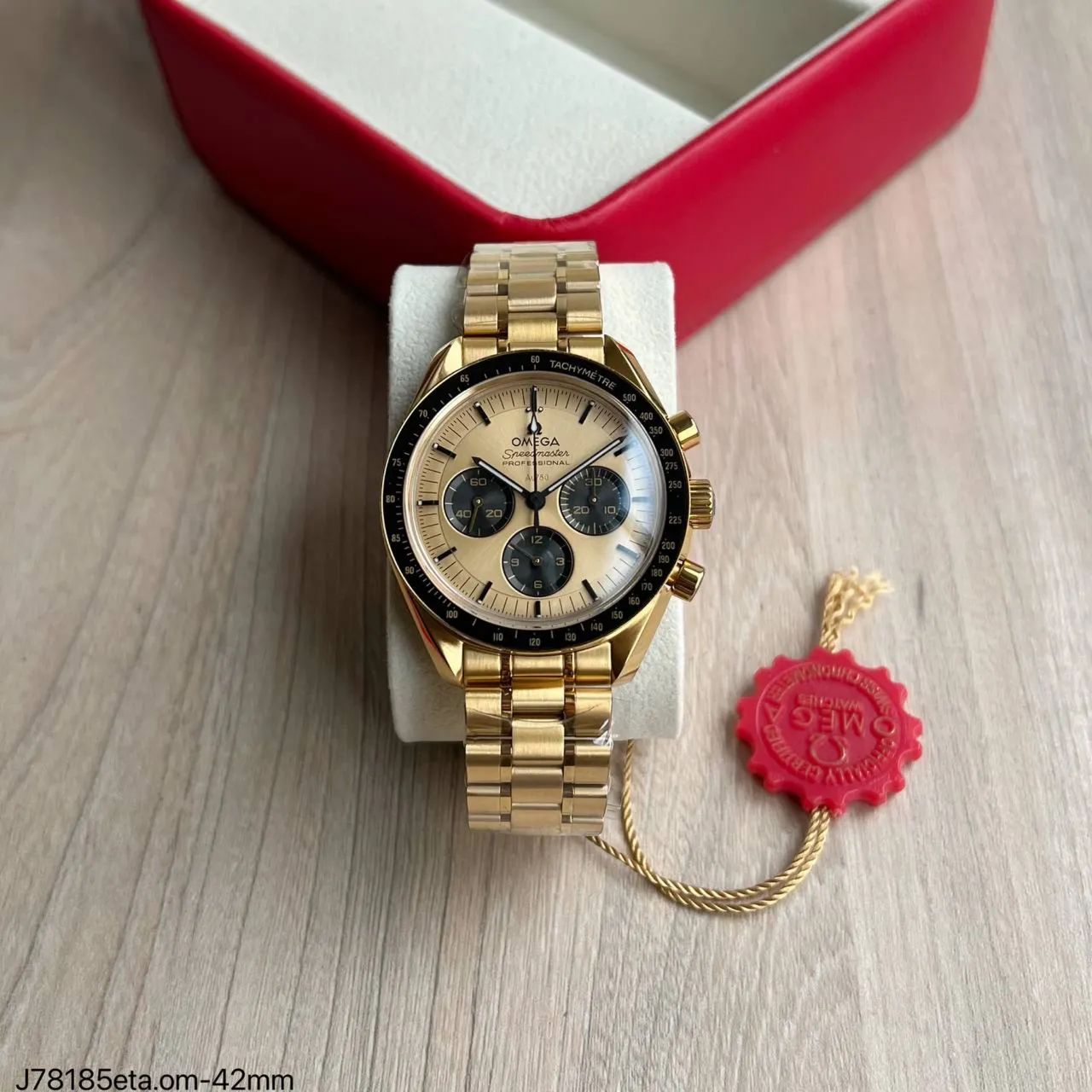 Relógio omega moonwatch Speed master Gold 
