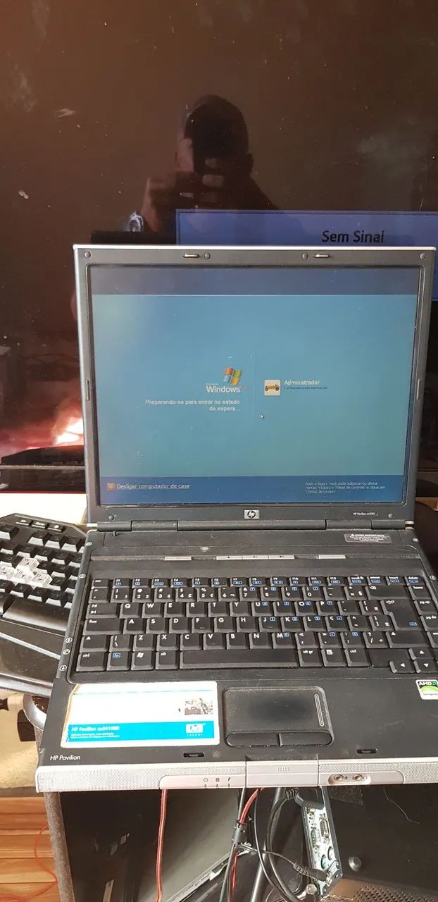 Notebook  hp pavilion ze2000  raridade 