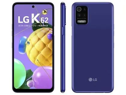  Smartphone LG K62 4g  64gb - Azul - Foto 3