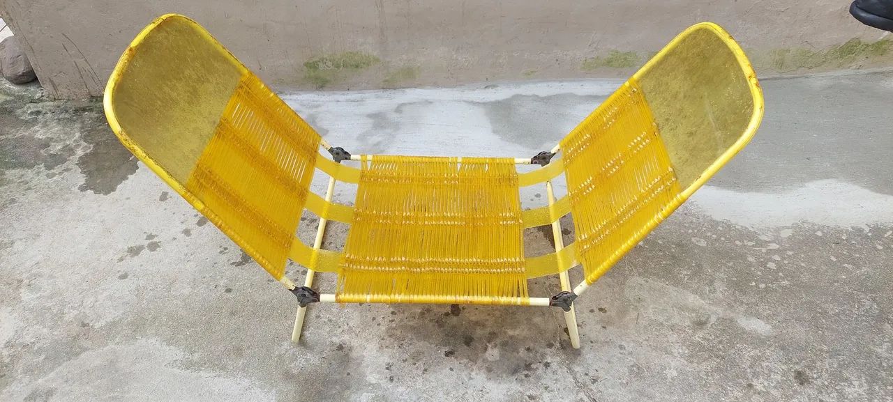Espreguiçadeira de ferro com pvc  - Foto 4