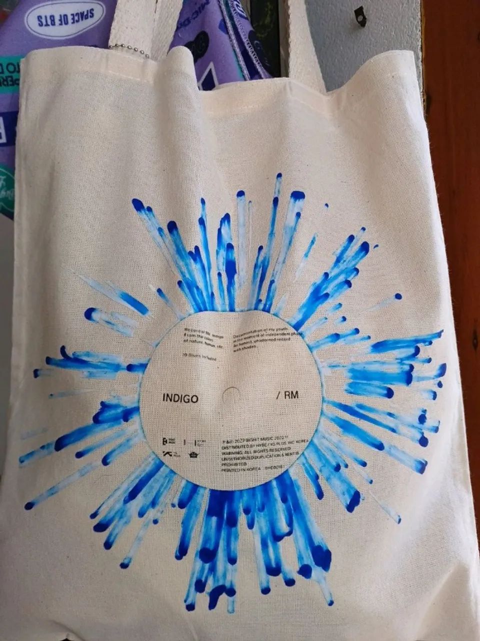 Ecobag Indigo Namjoon BTS- nova