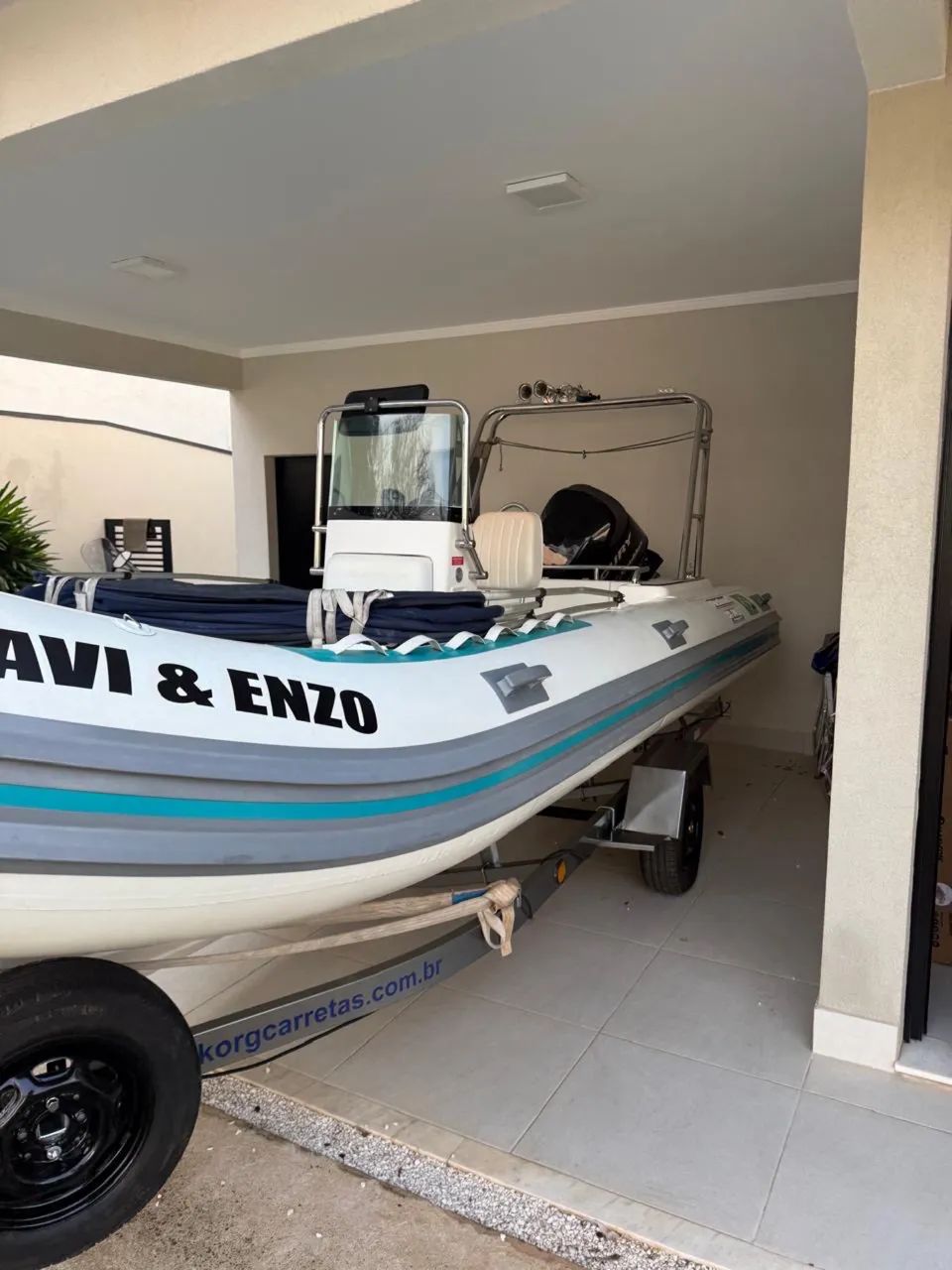 Bote Flexboat SR 500 LX G ll Branco - Foto 3
