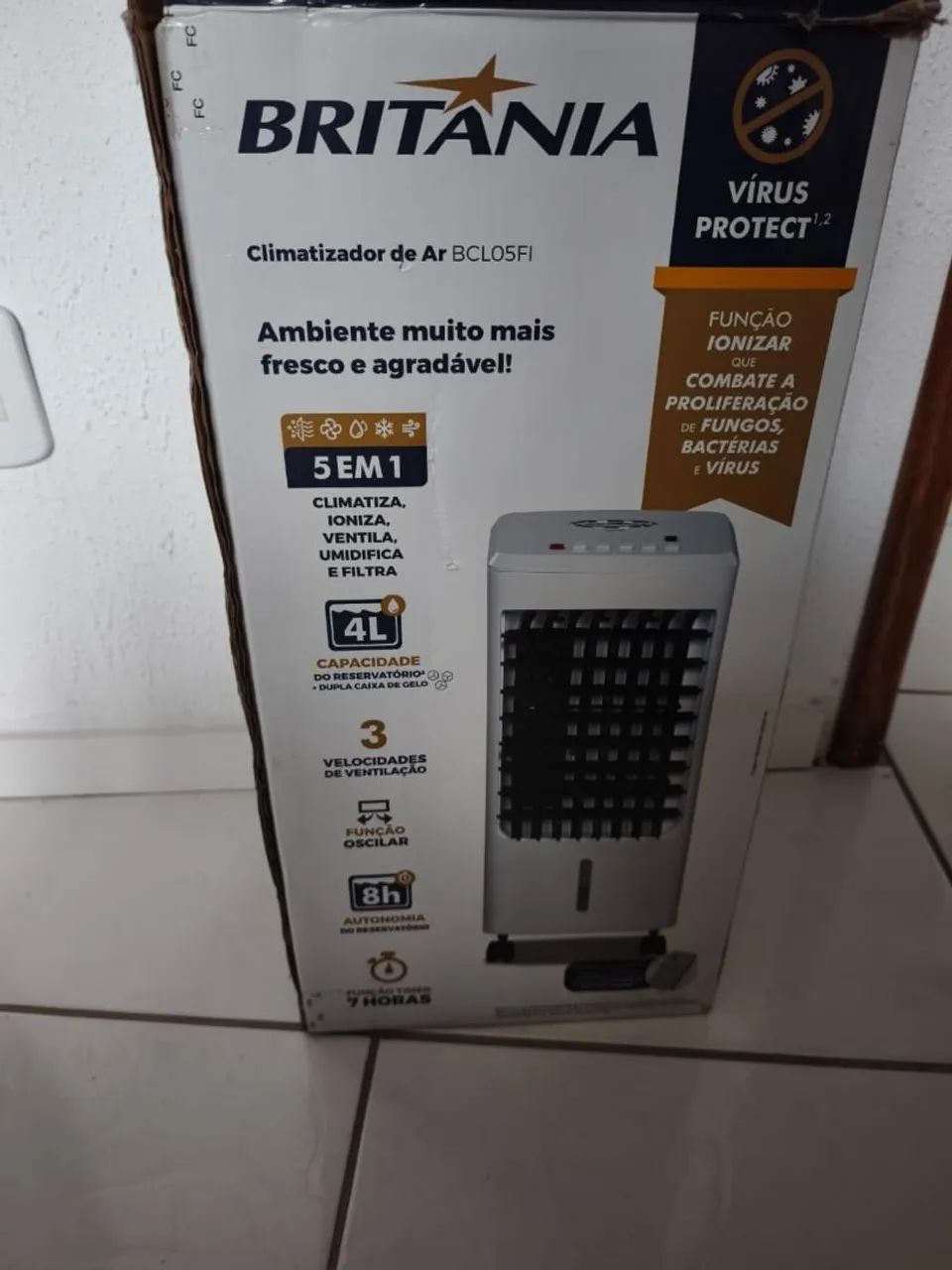 Climatizador Britânia 5 em 1 - Foto 3