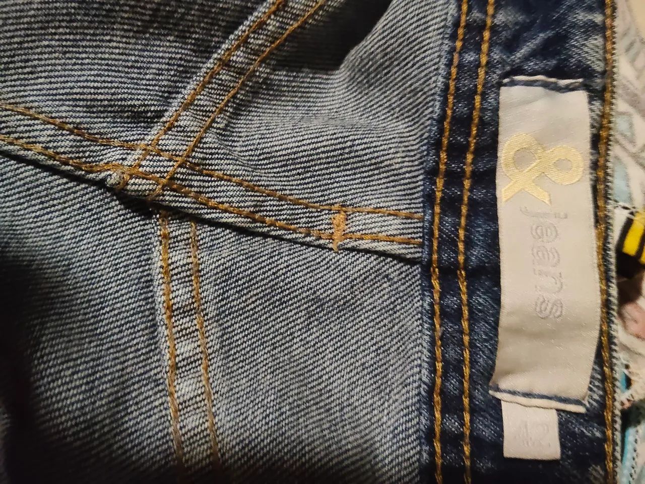 Saia jeans tom azul  - Foto 4
