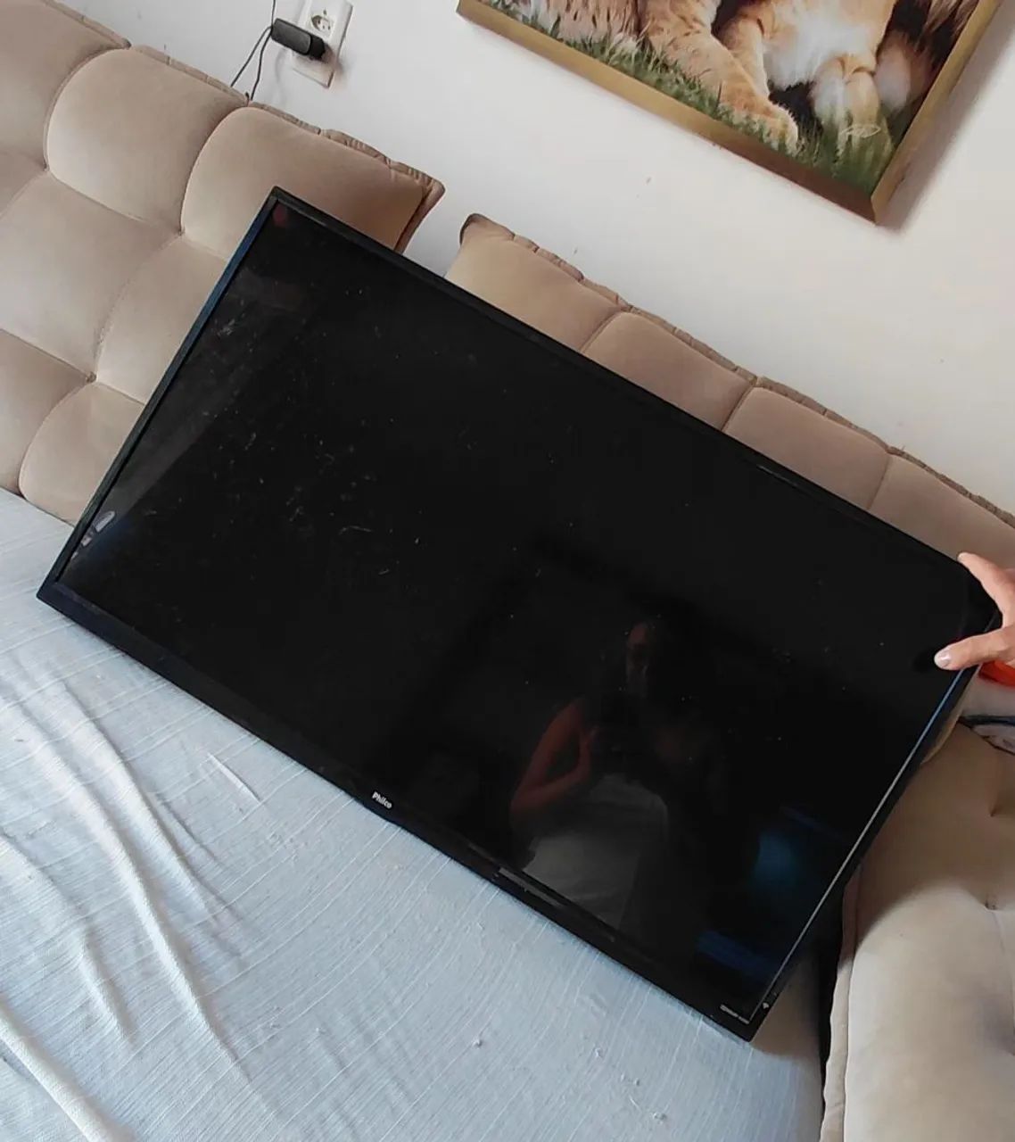 VENDO TV PHILCO COM DEFEITO - Foto 3