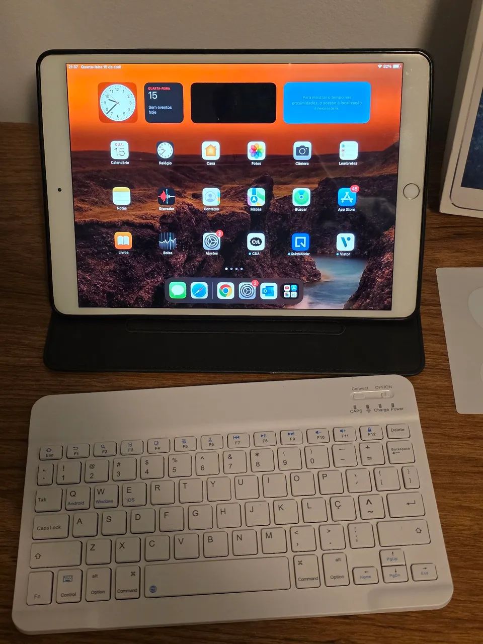 Apple Ipad pro 10.5 64Gb completo com mouse e teclado - Tablets e