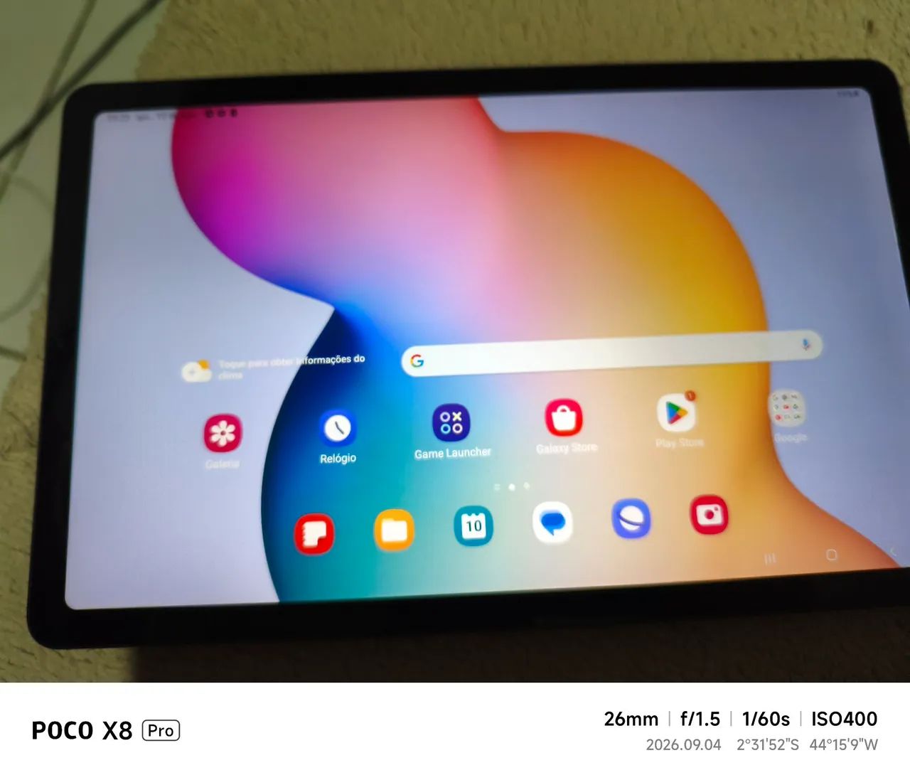 Tablet Galaxy S6 Lite Semi Novo/64gb/4gb - Foto 3