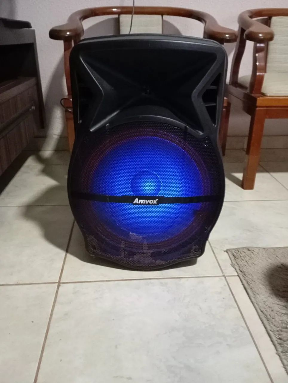 CAIXA AMPLIFICADA AMVOX 500W - Foto 2