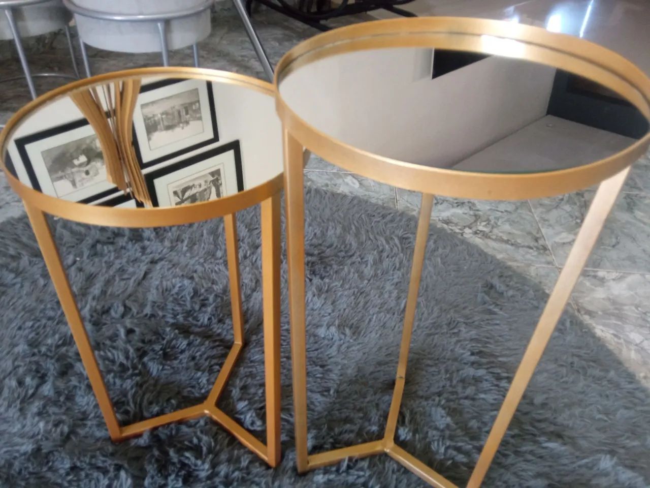 Mesa de centro, kit com 3 - Foto 3