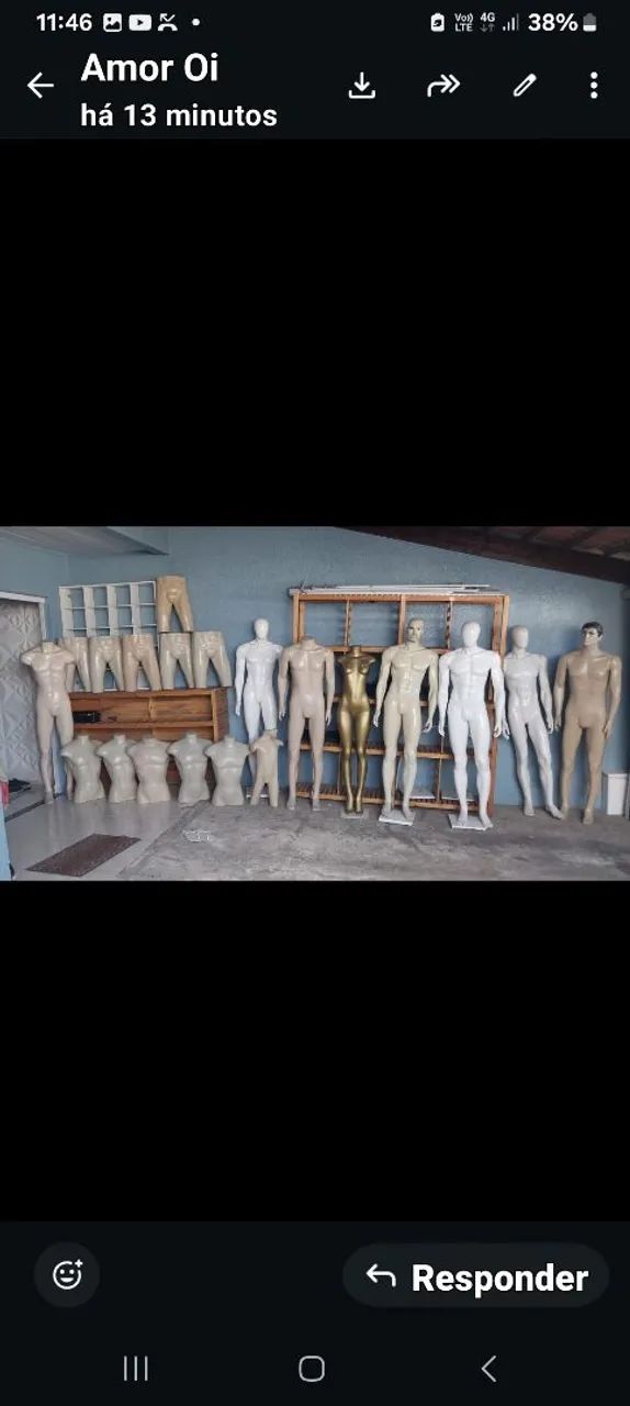 Móveis pra loja masculina 