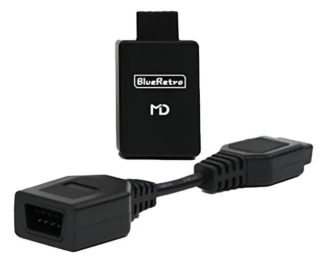 Mega Drive e Master System Adaptador De Controle Bluetooth Blueretro Retrosc - Foto 2
