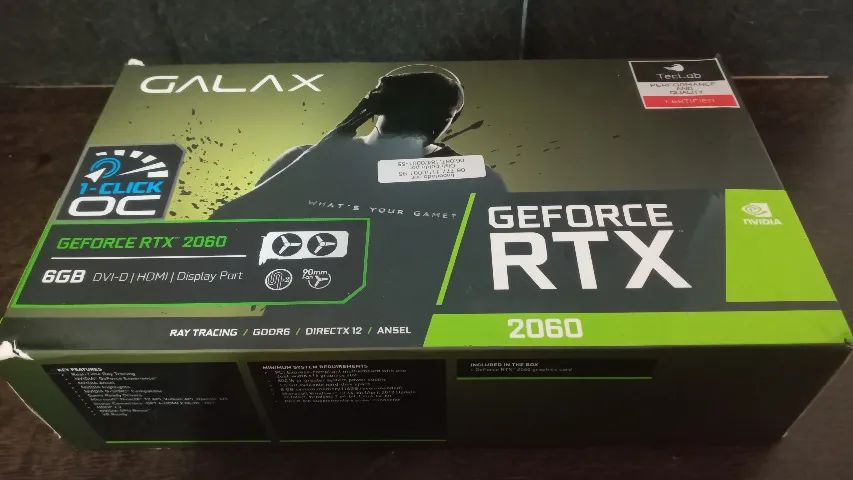RTX 2060 6 GB GALAX - Foto 5