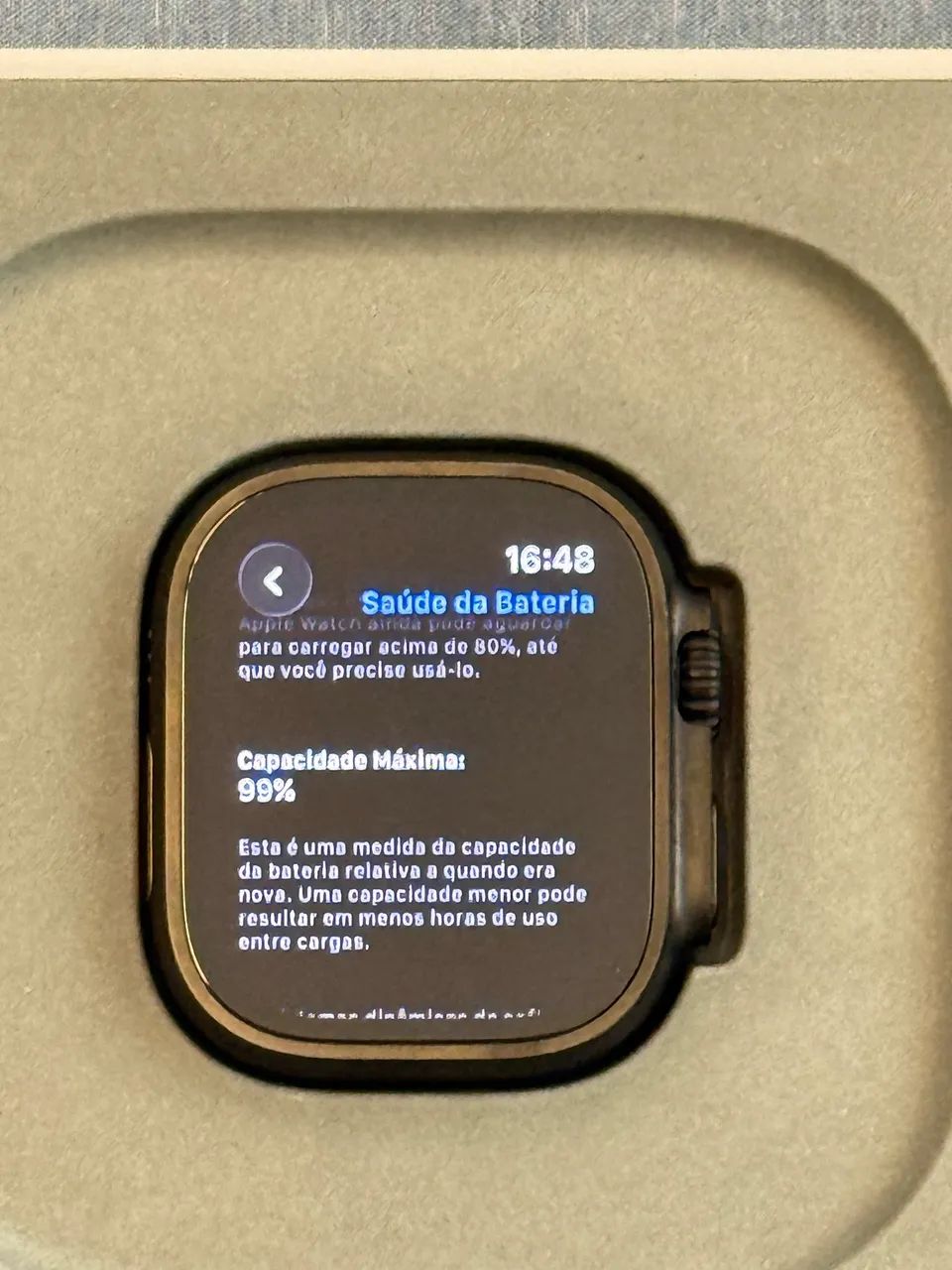 Apple Watch Ultra 2 Black sem riscos - Foto 3