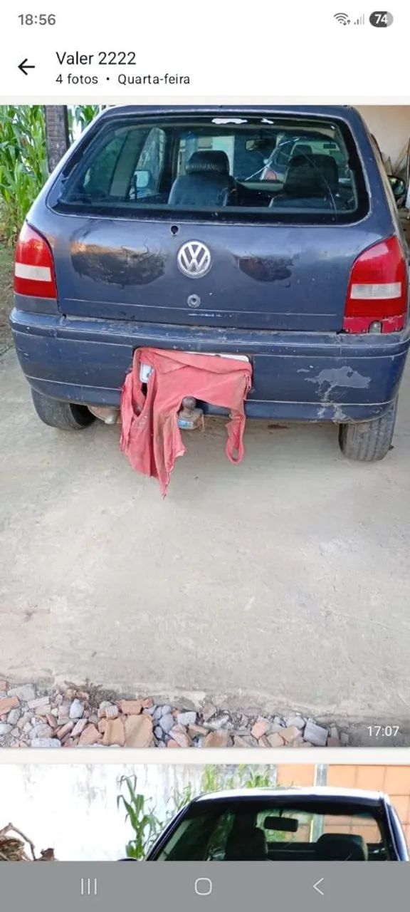 Vendo gol 2005 emplacado  2026 valor 5.500 telefone para contato *54 - Foto 5
